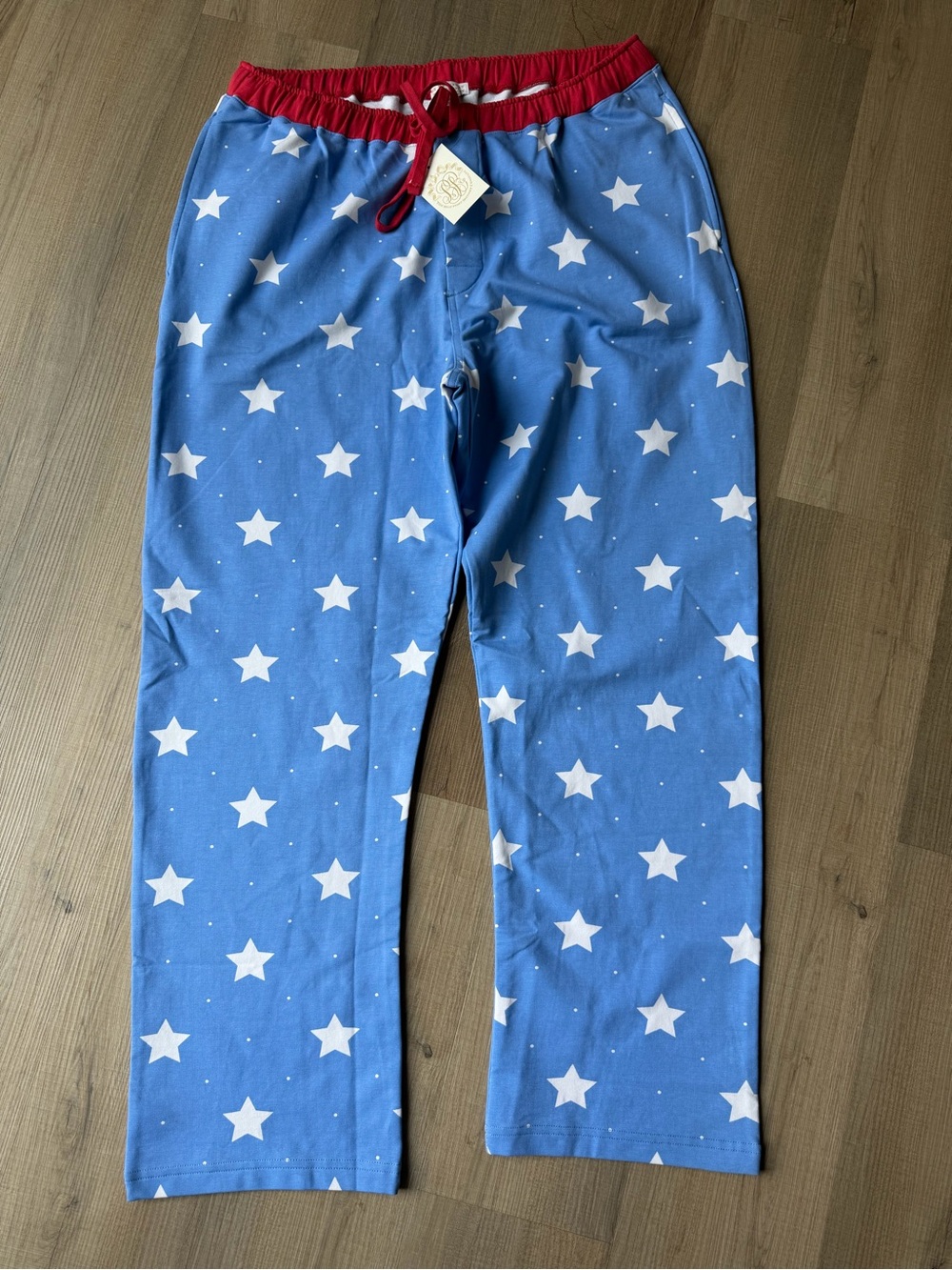 The Beaufort Bonnet Company North Sea Stars Men’s Jogger Pants w Red Waistband